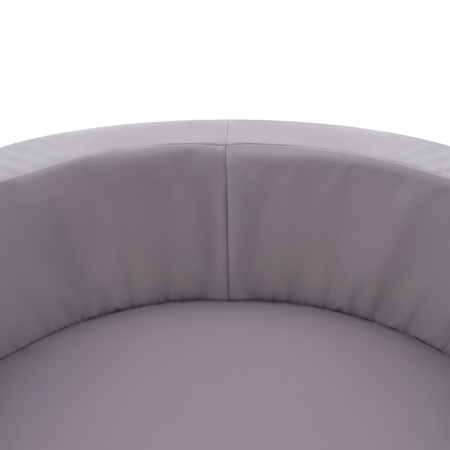 PLUSH NEST Dry pool, 90x30 cm, round, light gray, active