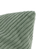 PLUSH NEST, Sack pouf, 120x80 cm, green, premium corduroy