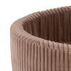 PLUSH NEST Dry pool, 90x30 cm, round, Mocha, Puffy Lamell