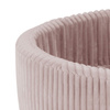 PLUSH NEST Trocken Bällebad, rund, 90x30 cm, rosa, Puffy Lamell