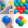 Dry pool balls, 6 cm, set of 200 pcs: blue, green, red, yellow