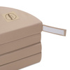 PLUSH NEST Blumenmatte, Outdoor, 115x115x5cm, beige, wasserdicht