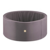 PLUSH NEST Dry pool, 115x50 cm, round, gray, active