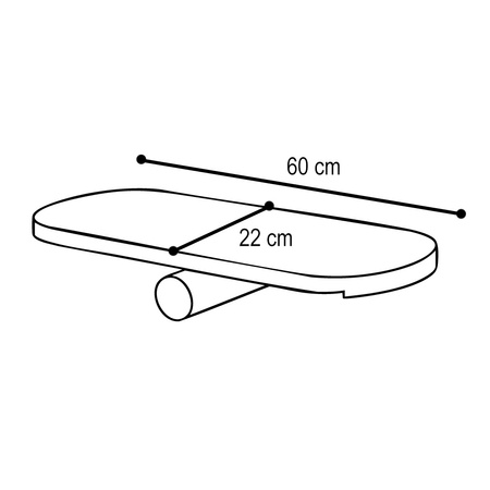 PLUSH NEST Balance board for kids, Wodden Play