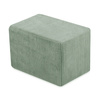 PLUSH NEST Playground Castle with pool+150 balls (pearl, silver), premium corduroy green
