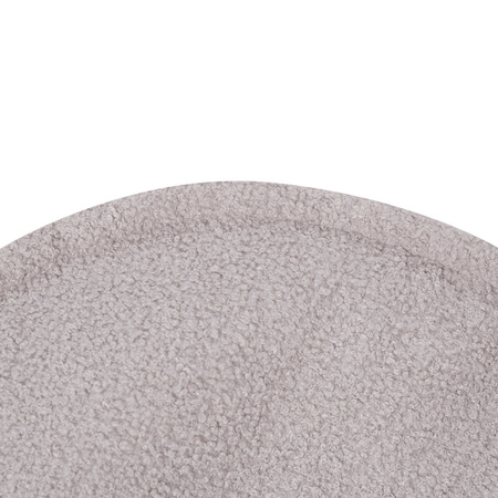 PLUSH NEST Huggy Bear Armchair, 68x45, gray, lamb