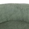 PLUSH NEST Dry pool, 90x30 cm, round, green,thick corduroy