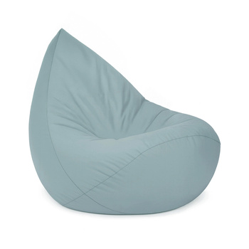 PLUSH NEST Fotel worek Sako, zielony, outdoor, wodoodporny, rozmiar S