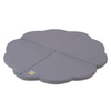 PLUSH NEST Blumenmatte, Outdoor, 115x115x5cm, grau, wasserdicht
