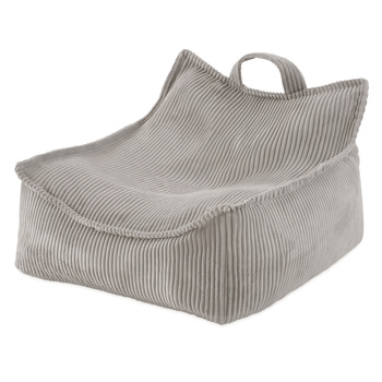 PLUSH NEST Puffy Square Fotel,  77x67x50,  beżowy,  sztruks