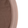 PLUSH NEST Dry pool beige 90x30 with balls, velvet, round 200 balls: pearl, transparent, gold