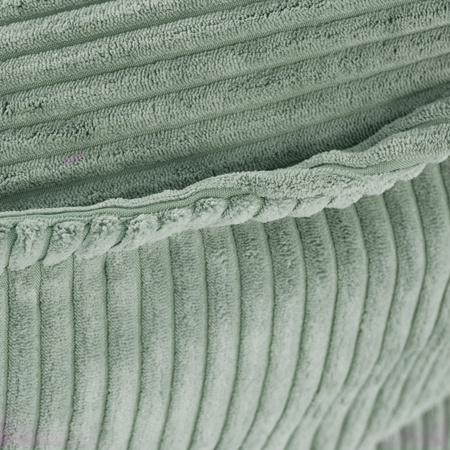 PLUSH NEST Huggy Bear Armchair, 68x45, green, corduroy