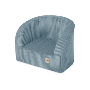 PLUSH NEST Sitz, hochwertiger blauer Kord