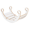 PLUSH NEST Bujak dla dzieci XS Mini Rocker 2w1, Wooden Play