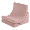 Plush Nest Armchair Luna ,pink,premium corduroy