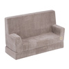 PLUSH NEST Foldie sofa with armrests, premium beige corduroy