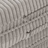 PLUSH NEST Mata kwiatek, 115x115x5cm, beżowy, sztruks premium, fluffy flower