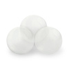 PLUSH NEST Dry pool balls, 6 cm, set of 200 pcs: pearl, gold, transparent