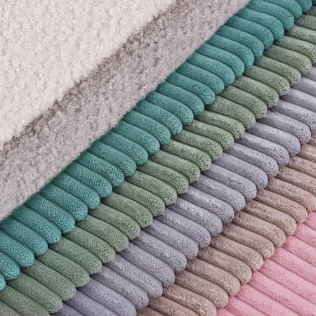 PLUSH NEST Trockenes Blumenbecken mit Matte, graues Lammfell