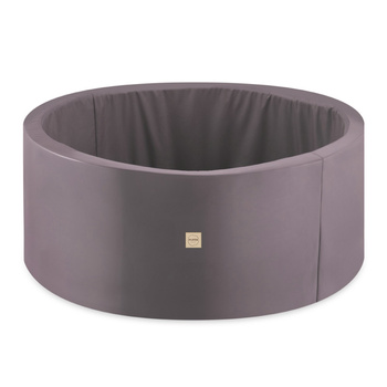 PLUSH NEST Dry pool, 115x50 cm, round, gray, active