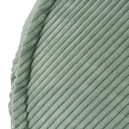 PLUSH NEST Huggy Bear Armchair, 68x45, green, corduroy