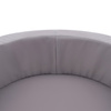 PLUSH NEST Dry pool, 90x30 cm, round, light gray, active