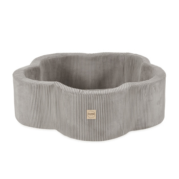 Plüsch Nest Dry Flower Pool, 95x30, beige, Premium-Cord, Floral Fun Zone