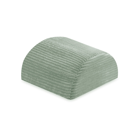 PLUSH NEST Playground Castle with pool+150 balls (pearl, silver), premium corduroy green