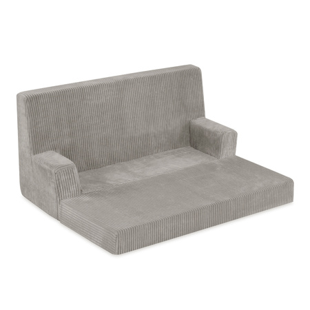 PLUSH NEST Foldie-Sofa mit Armlehnen, beige Premium Cord