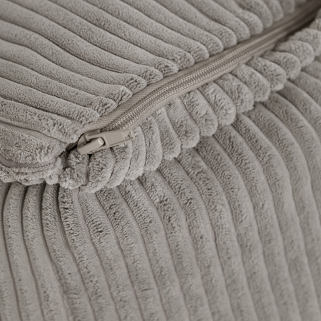 PLUSH NEST Puffy Square Fotel,  77x67x50,  beżowy,  sztruks