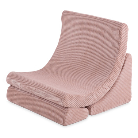 Plush Nest Armchair Luna ,pink,premium corduroy