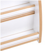 PLUSH NEST Children's bookcase, organizer, white, Wooden Play