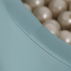 PLUSH NEST Dry pool, outdoor, round, 90x30 cm, green, waterproof