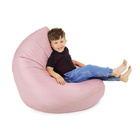 PLUSH NEST Fotel worek Sako, brudny róż, outdoor, wodoodporny, rozmiar S