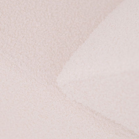 PLUSH NEST Children's chaise longue, recliner, 145x35x45cm, cream lamb