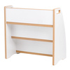 PLUSH NEST Children's bookcase, organizer, white, Wooden Play