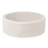 PLUSH NEST Dry pool, round, 90x30 cm, cream lamb