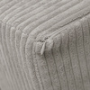 PLUSH NEST Fotelik, beżowy sztruks premium