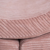 Plush Nest Armchair Luna ,pink,premium corduroy