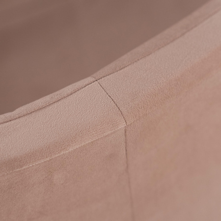 PLUSH NEST Basen beżowy 90x30 z piłkami, velvet, okrągły 200 piłek: perłowy, transparentny, złoty