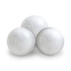 PLUSH NEST Trockenblumenpool, 95x30, blau, Premium-Cord, Floral Fun Zone, 200 Kugeln: pearl, pearl mint, silver