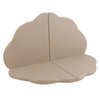 PLUSH NEST flower mat, outdoor, 115x115x5cm, beige, waterproof