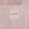 PLUSH NEST Fotelik, jasny róż, sztruks premium