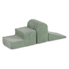 PLUSH NEST Plac zabaw 3 elementy, zielony, sztruks premium