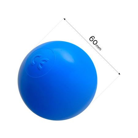 PLUSH NEST Dry pool ball, 6 cm, blue