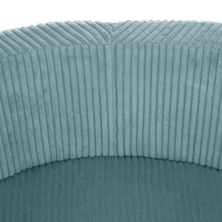 PLUSH NEST Trocken Bällebad, 90x30 cm, rund, blau, Premium Cord