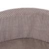 PLUSH NEST Dry pool, 90x30 cm, round, beige, thick corduroy