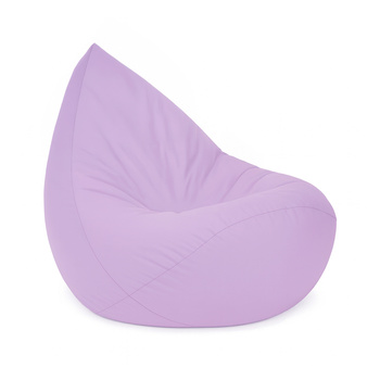 PLUSH NEST Fotel worek Sako, fioletowy, outdoor, wodoodporny, rozmiar S