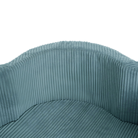 PLUSH NEST Dry flower pool, 95x30, blue, premium corduroy, Floral Fun Zone