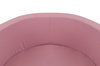 PLUSH NEST Trockenbecken, 90x30 cm, rund, rosa, Baumwolle, smart